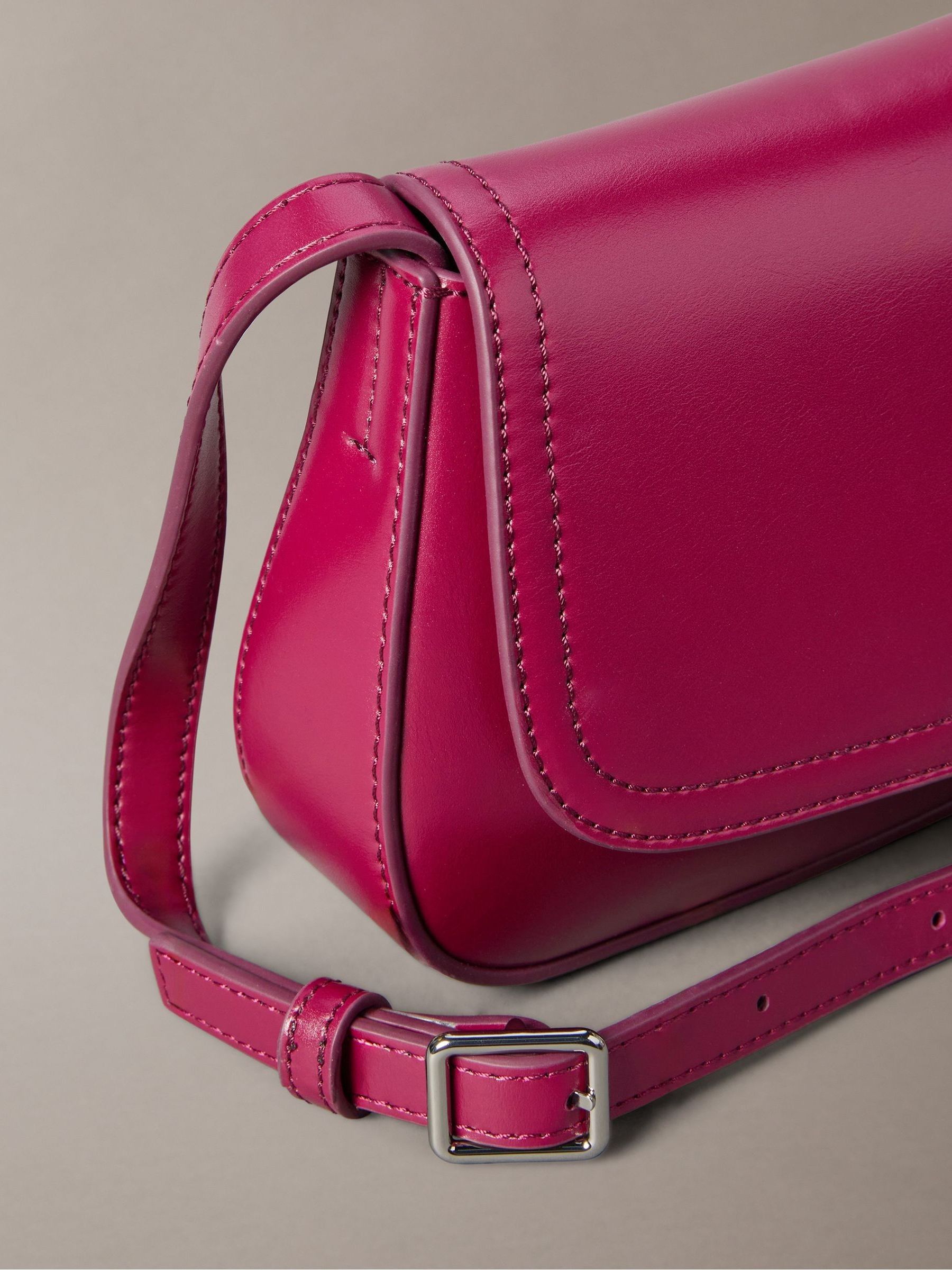 Buy Calvin Klein Red Monogram Flap Camera Bag from Next USA