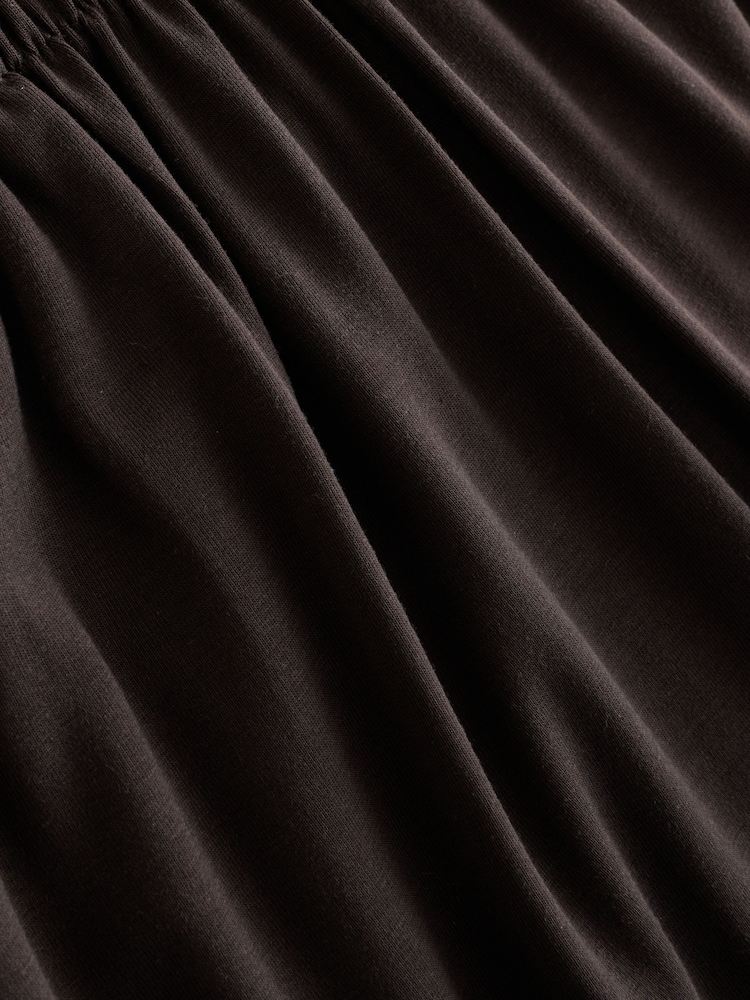Marrón chocolate - Slinky Jersey Balloon Leg Joggers - Imagen 3 de 3