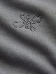 Charcoal Grey Crew Neck Logo Sweatshirt - Image 2 of 3