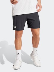 adidas Black Tennis Climacool Ergo 7 Inch Shorts - Image 1 of 7