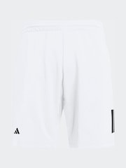 adidas White Club Tennis Climacool 3-Stripes Shorts - Image 7 of 8