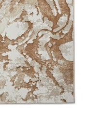 Think Rugs Beige Tidal TL46 Modern Abstract Rug - Image 4 of 6