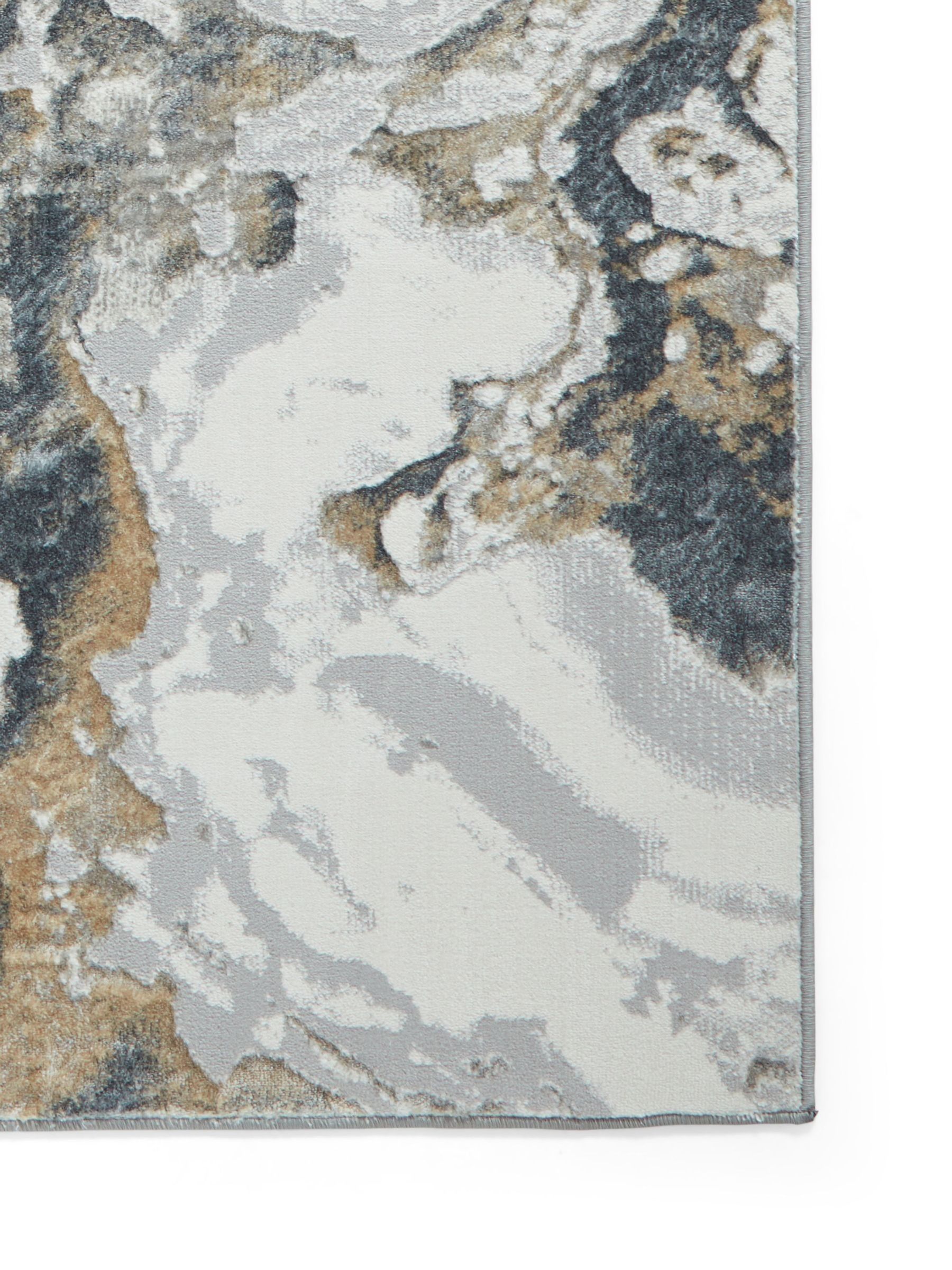 Buy Think Rugs Silver Tidal TL46 Modern Abstract Rug from the Next UK ...