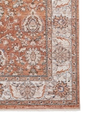 Think Rugs Terracotta Vintage 35027 Vintage Rug - Image 4 of 6