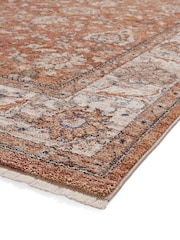 Think Rugs Terracotta Vintage 35027 Vintage Rug - Image 5 of 6