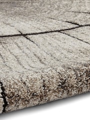 Think Rugs Beige Woodland 2086 Modern Rug - Image 5 of 5