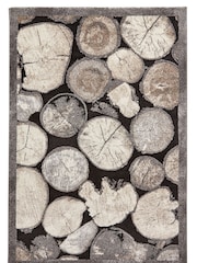 Think Rugs Cream Woodland 4626 Modern Rug - Image 2 of 5