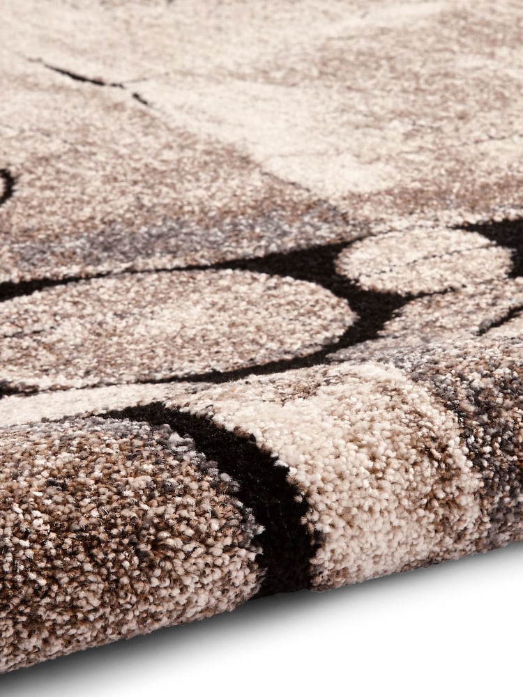 Think Rugs Beige Woodland 6318 Modern Rug - Image 5 of 5