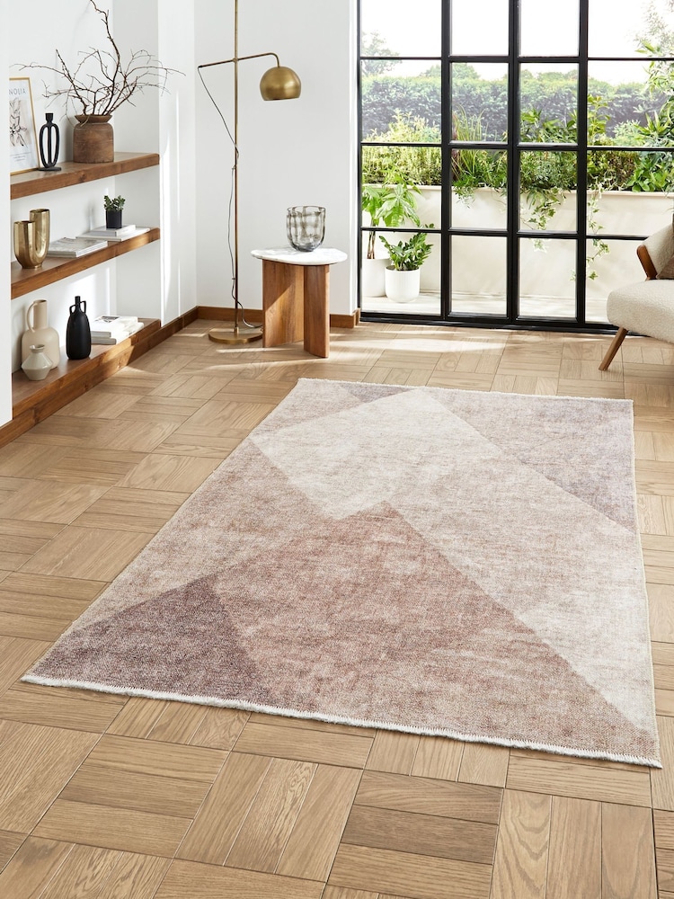 Think Rugs Beige Whisper H1065 Modern Rug - Image 1 of 6