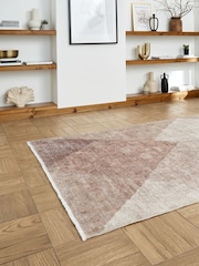 Think Rugs Beige Whisper H1065 Modern Rug - Image 2 of 6