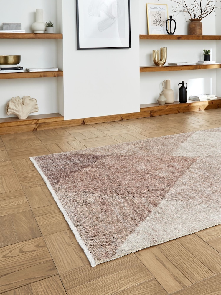 Think Rugs Beige Whisper H1065 Modern Rug - Image 2 of 6