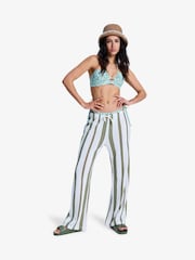 Roxy Nalu Sunset Stripe Knitted Texture Beach Trousers - Imaginea 1 din 6