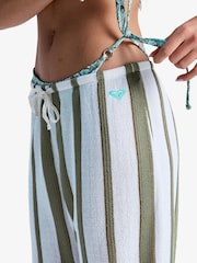 Roxy Nalu Sunset Stripe Knitted Texture Beach Trousers - Imaginea 6 din 6