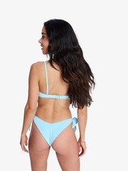 Roxy Blue Palm Dreams Cheeky Bikini Bottoms - Image 2 of 5