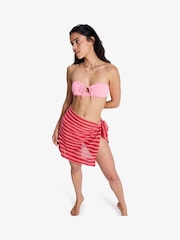 Roxy Moana Story Texture Stripe Tie Skirt - 画像 1 / 6