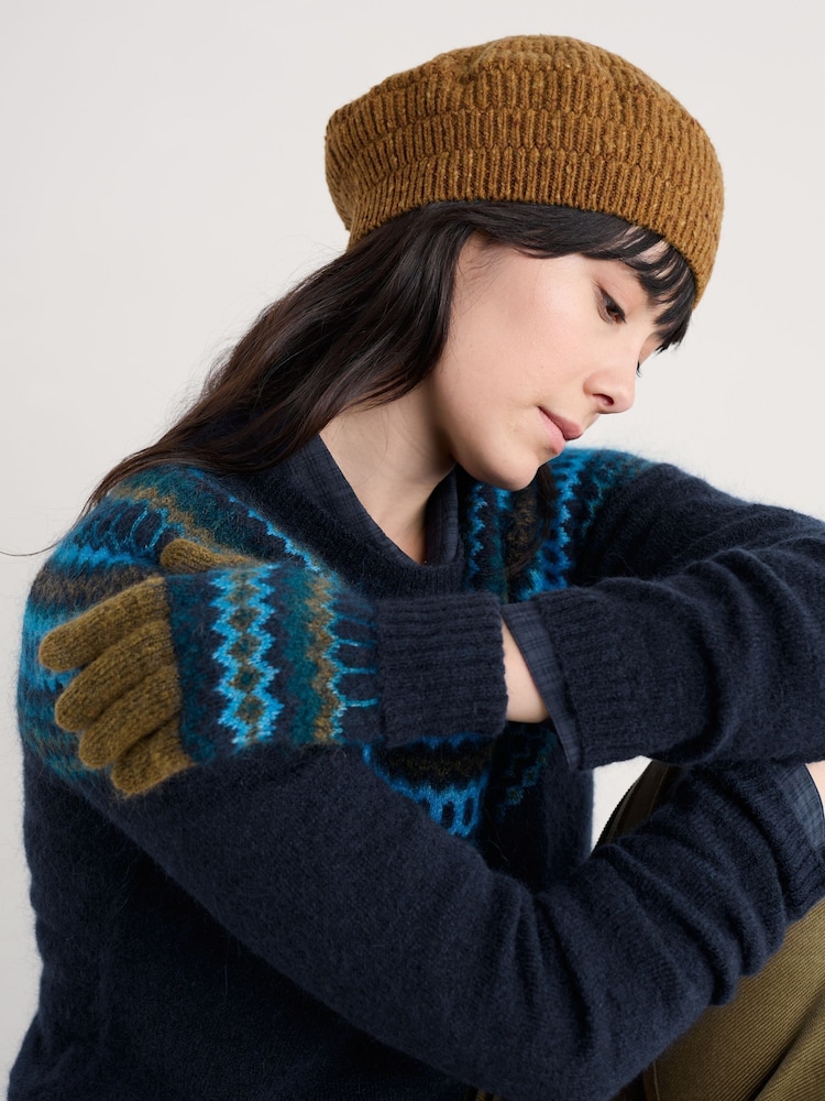 Seasalt Cornwall Blue Very Clever Gloves - Image 3 of 3 Seasalt Cornwall Blue Very Clever Gloves - Image 3 of 3