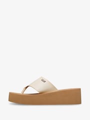 Roxy Sunset Dreams Thong Wedge Logo Sandals - صورة 4 من 8