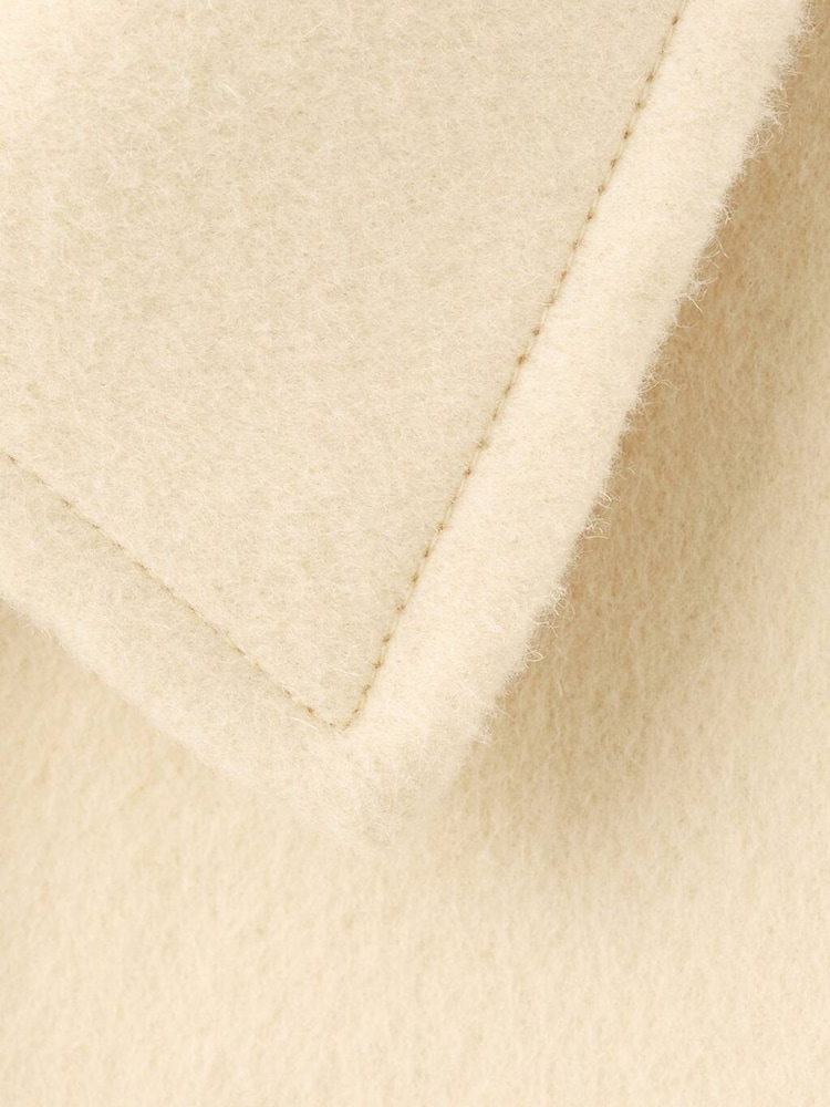 Mango Yellow Oversized Wool Blend Coat - Image 7 of 7 Mango Yellow Oversized Wool Blend Coat - Image 7 of 7