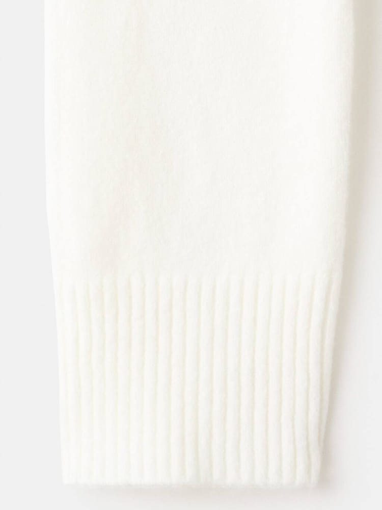 Mango White Wrap Detail Jumper - Image 5 of 5