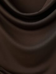 Mango Brown Cowl Neck Draped T-Shirt - Image 6 of 6