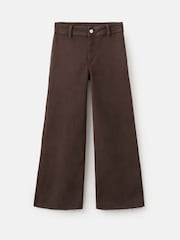 Mango Brown Culotte High Rise Jeans - Image 5 of 6
