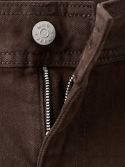 Mango Brown Culotte High Rise Jeans - Image 6 of 6