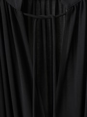 Mango Black Tie Neck Long Sleeve Jumpsuit - Image 6 of 6