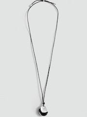 Mango Silver Tone Pendant Necklace - Image 1 of 1