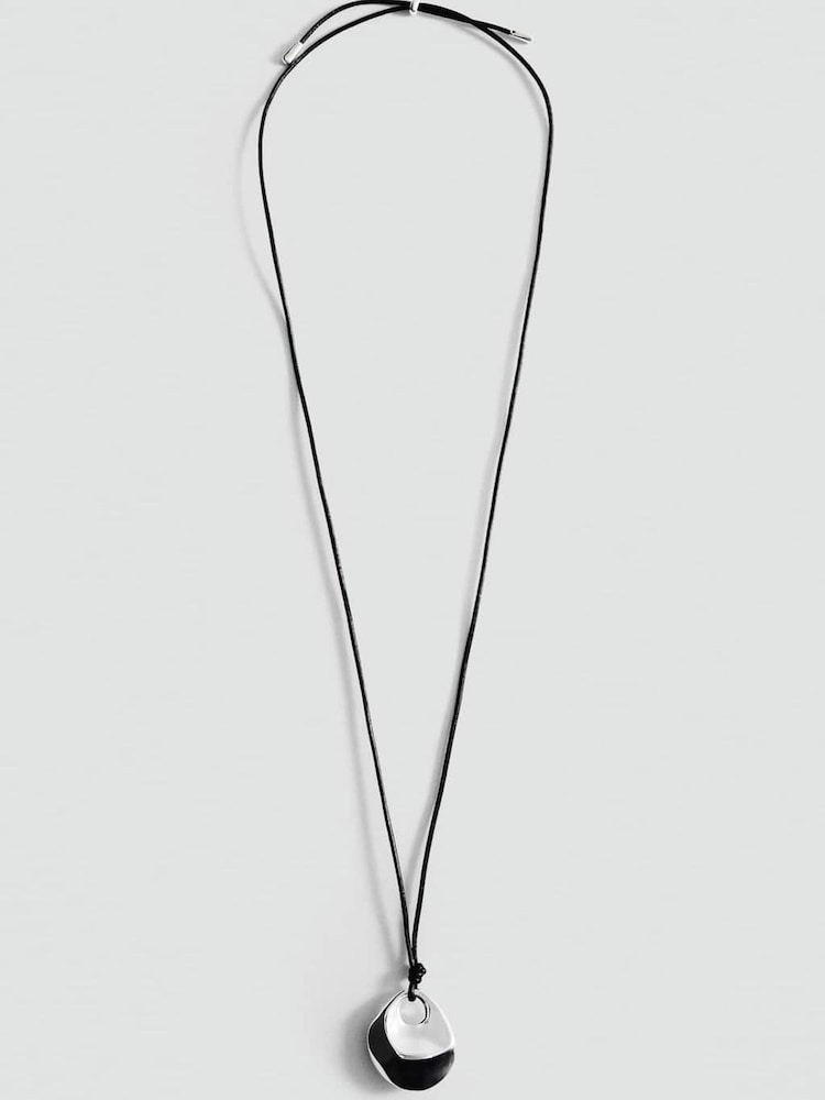Mango Silver Tone Pendant Necklace - Image 1 of 1