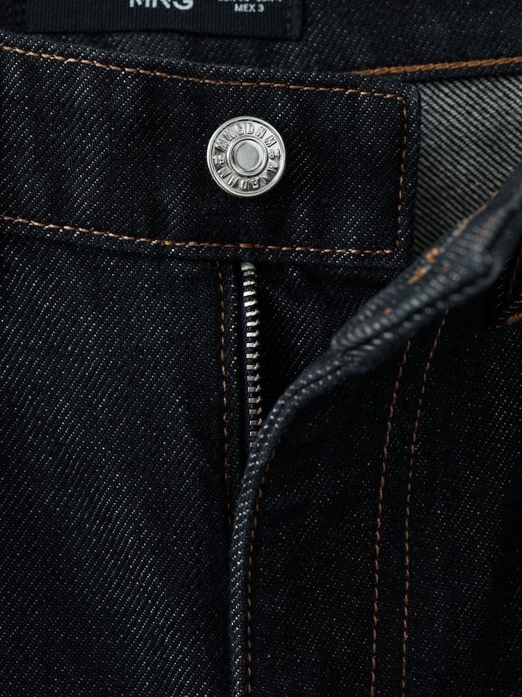 Mango Black Wide Leg Jeans - Image 6 of 6