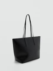 Mango Black Effect Tote Bag - Image 2 of 3
