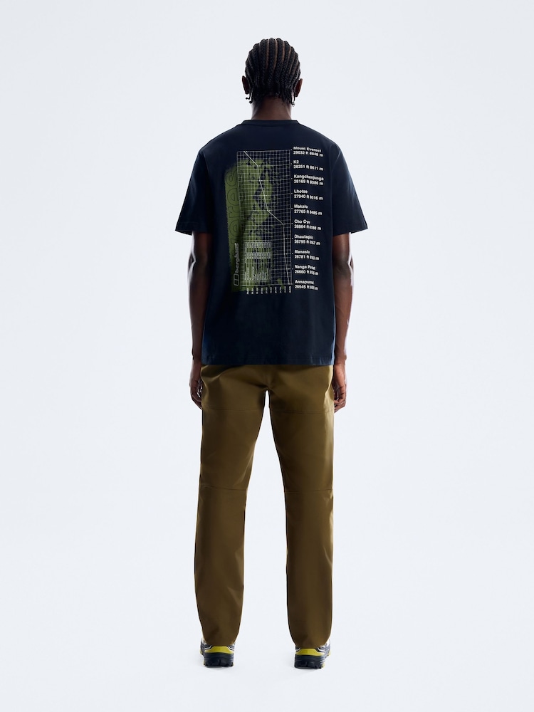 Azul - Monte Berghaus 10 Camiseta Básico - Imagen 2 de 6