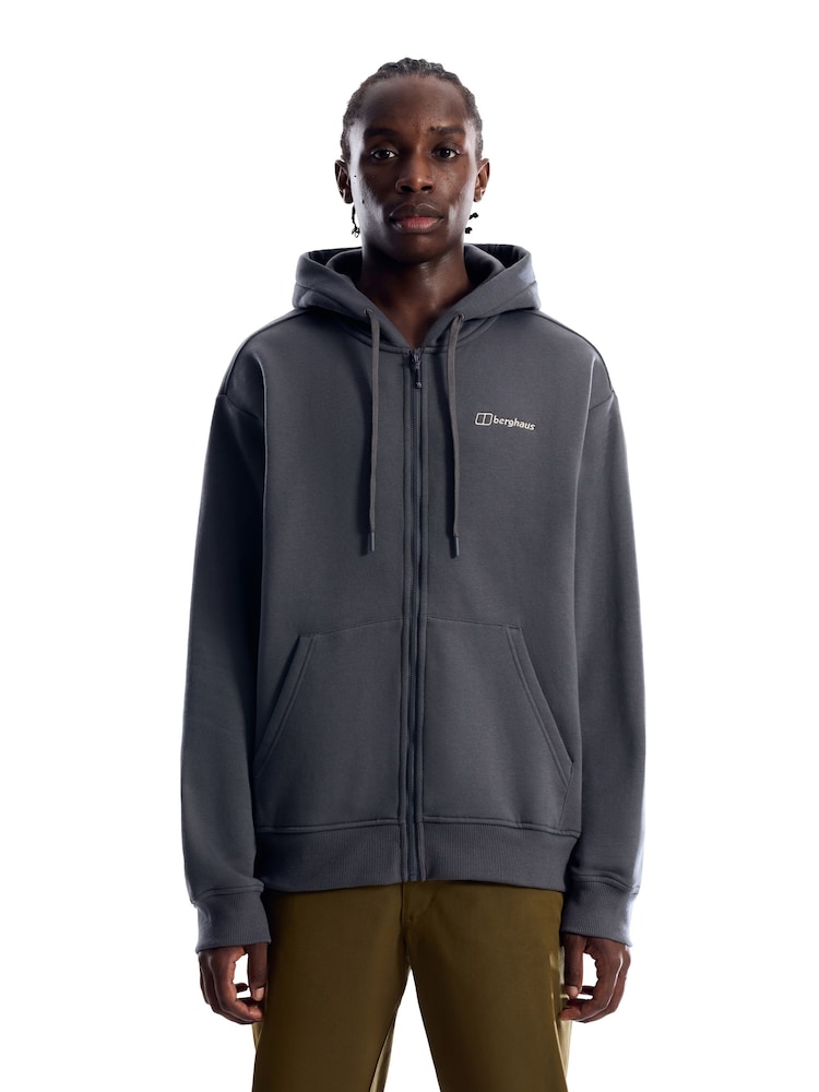 Berghaus Básico sudadera con capucha y cremallera completa con logo - Imagen 2 de 6