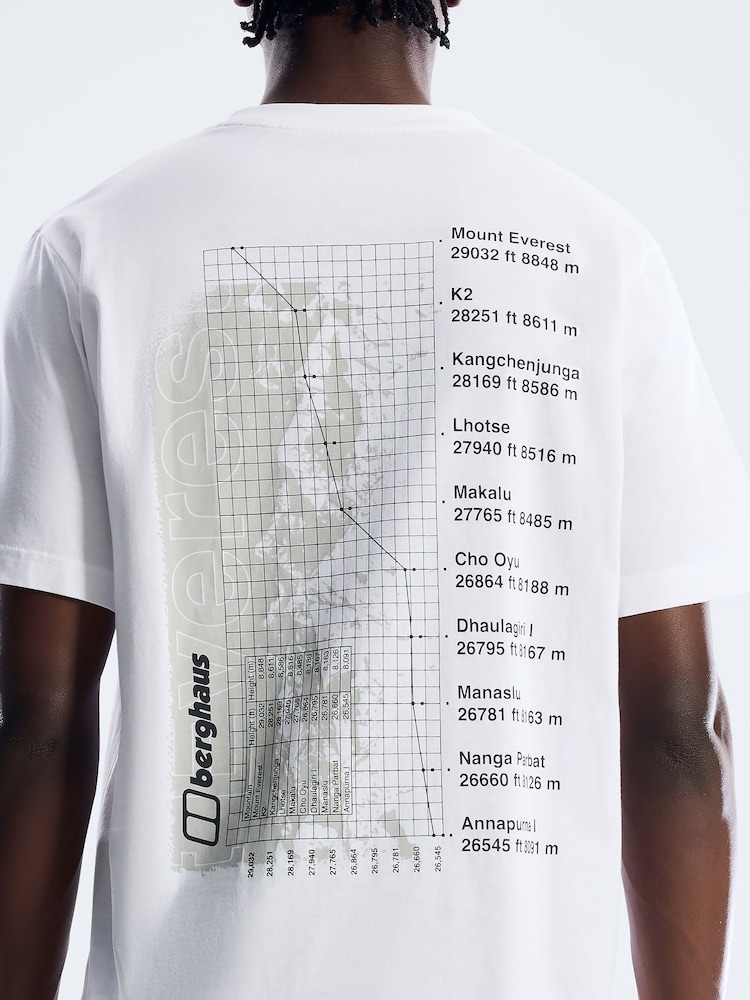 Blanco - Monte Berghaus 10 Camiseta Básico - Imagen 4 de 4