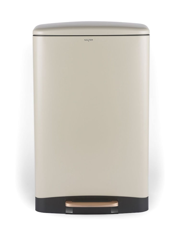 Salter Cream 50L Pedal Bin - Image 5 of 5 Salter Cream 50L Pedal Bin - Image 5 of 5