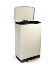 Salter Cream 50L Pedal Bin - Image 7 of 11