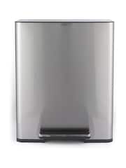 Salter Silver Dual 60L Pedal Bin - Image 2 of 11