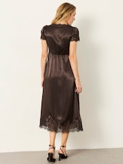 FatFace Lace Trim Midi Dress - Bild 3 av 9