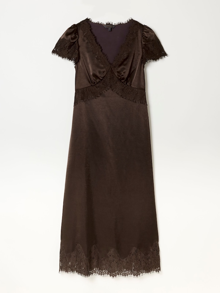 FatFace Lace Trim Midi Dress - Bild 9 av 9 FatFace Lace Trim Midi Dress - Bild 9 av 9