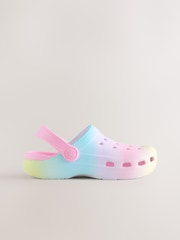 Pastel Rainbow Standard Fit (F) Comfort Clogs - Image 2 of 5