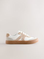 Neutral Barefoot Lace-up Trainers - Image 2 of 5