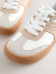 Neutral Barefoot Lace-up Trainers - Image 4 of 5