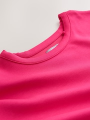 Bright Pink Supersoft T-Shirt and Shorts Set (3-16yrs) - Image 9 of 10