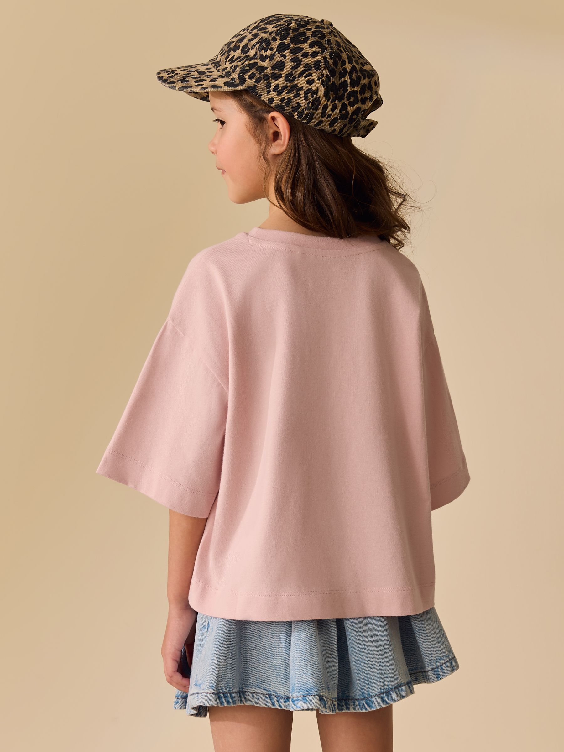 Buy Neutral Oversized Boxy T-Shirts 5 Pack (3-16yrs) from Next USA