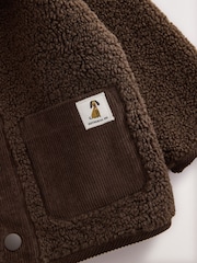 Chocolate Brown Hooded Fleece (3mths-7yrs) - Image 12 of 12