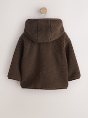 Chocolate Brown Hooded Fleece (3mths-7yrs) - Image 9 of 12