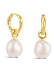 Dorado - Dinny Hall Tone Thalassa Baroque Pearl Drops Earrings - Imagen 1 de 5