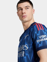 adidas Blue Arsenal 25/26 Away Authentic Football Shirt - Image 4 of 7