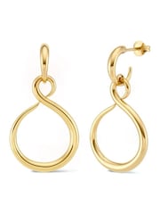 Dorado - Dinny Hall Tone Toro Lasso Drop Earrings - Imagen 4 de 4