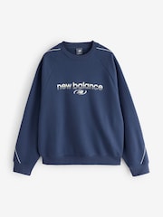 New Balance Trackside Fleece Pyöreä kaula-aukko -collegepaita - Kuva 1 / 1